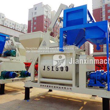Twin Shaft Concrete Mixer for Sale