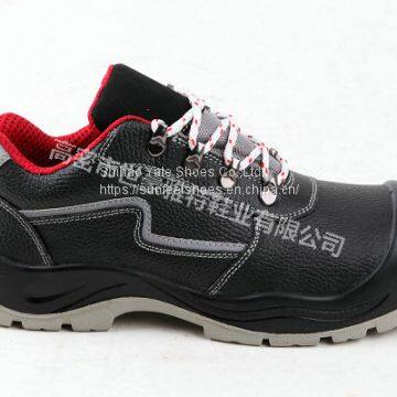 New fashionable genuine leather safety boots safety shoes with steel toe