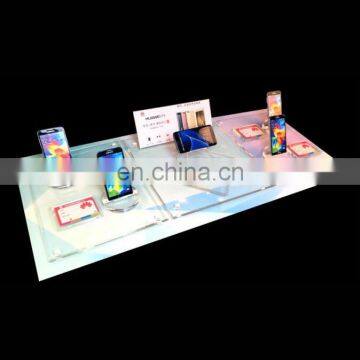Retail Store Acrylic Cell Phone Display Rack Mobel Phone Holder Display