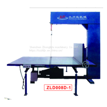 Top selling best quality vertical foam rubber cutting machine