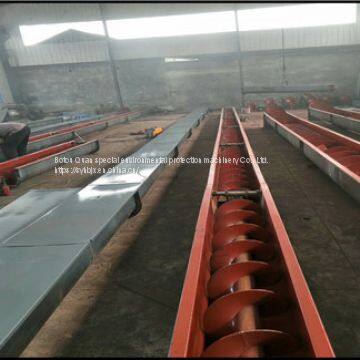 Small household screw automatic feed grain conveyor screw elevator winch elevator feeding and feeding machine