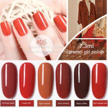 Nail Gel Polish Caramel Color Soak Off UV LED Gel Polish Barbie