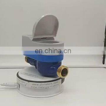 DN20 DN25 valve control smart lora gsm water flow meter