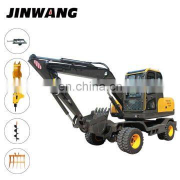 Japanese Used 8t Mini Bucket Wheel Excavator for Sale With Factory Price photo-6