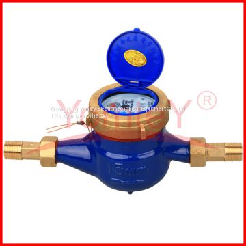 Home Water Meter Magnetic Drive Wet-dial Resident Application Anti-magnet Rotary Vane Wheel Type Water Meter Manufacturer Supplier