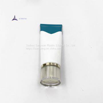 Customized Plastic Squeeze Tube Cosmetic Packaging Soft Tube with Cap