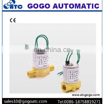 SPG-02 Stainless Steel 1/4 100bar 2mm DC24V High Pressure Co2 Solenoid Valve
