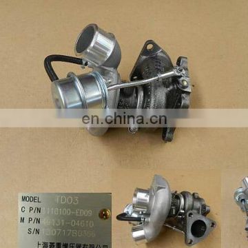 1118100-ED09 turbocharger for GW4G63