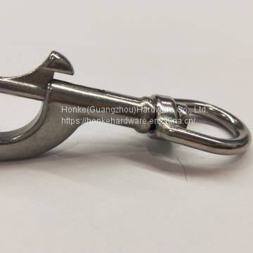 Small Swivel Eye Bolt Snap HKS225 Stainless Steel Swivel Eye Bolt Snap For Sail Boats & Yachts