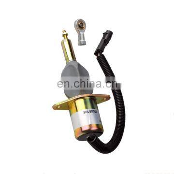 Excavator Parts Fuel Shutoff Solenoid 3930234 SA-4335-24 for 6CT 8.3L Engine