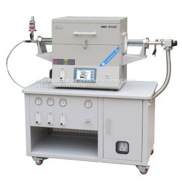 NBD Laboratory 1200C Split High Temperature Vacuum Sintering Tube Furnace photo-3