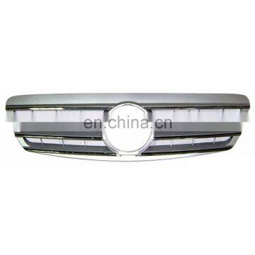 4 Fin Chrome Front Hood Grille 00-05 для Mercedes S Class W220 photo-5