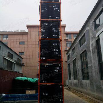 Folding 60X60 Inch Metal PCR Tire Tyre Collapsible Stacking Storage Rack