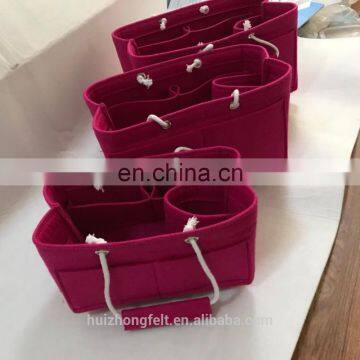 Felt Cosmetic Make Up Handbag Purse Organizer Bag photo-6