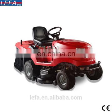 17.5hp power required tractor grass mower with grass catcher