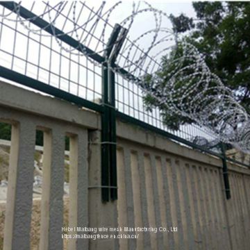 Hot DIP Galvanized Razor Wire Mesh , Security Fence Razor Wire with High Security