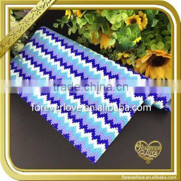 Wholesale hot fix glue plastic rhinestone trimming resin rhinestone mesh roll FHRM-032