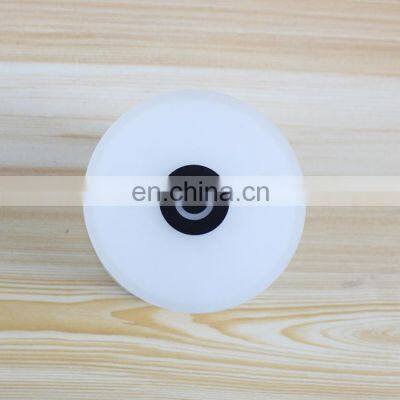 America Style Aluminium Base Acrylic LED Shade Lamp Indoor Bedside Lighting Cylinder Shell Table Lamp photo-4