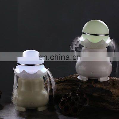 New Arrival 500ml Ultrasonic Aroma Essential Oil Diffuser With 7 Color Lights photo-4