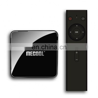 2019 New Arrival Android 9.0 Tv Box Mecool Km3 Atv Voice Remote 4G 64G Smart Tv Box