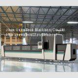 Automatic Loading and Unloading 6m 1500W Pipe Tube Fiber Laser Cutting Machine for Round Mild Steels UL-6020t