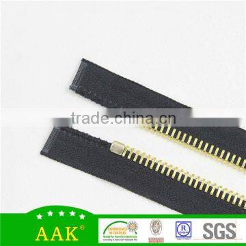 15#plated Gold Open End Big Metal Zipper photo-4