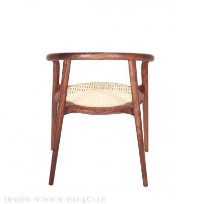 Solid Wood Adirondack Chair Light Oak Table and Chairs Wooden Occasional Chairs Wood Chairs for Home photo-4