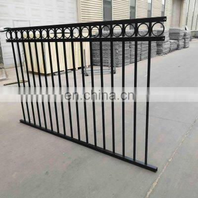 Online Shopping Flat Top Cast Iron Ornamental Swimming Pool Fence for Home photo-5