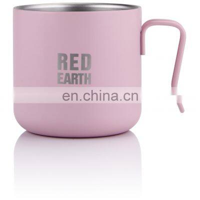 GINT Wholesale Custom Logo Printed Color Red Black White Bulk Travel Camp Steel Metal Coffee Enamel Mug photo-3