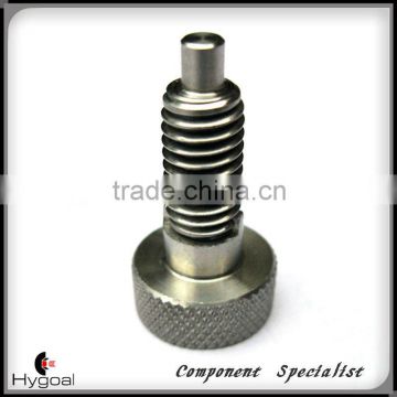 Delrin Knurled index plunger 6707-B-ST