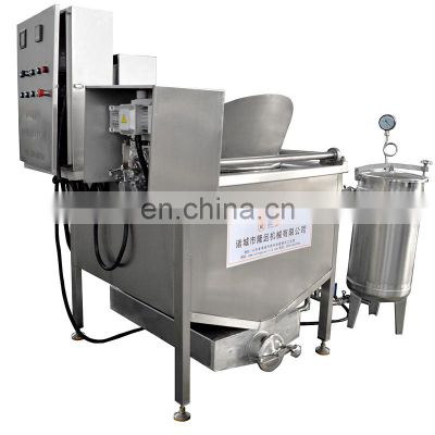 Electric Gas Heating Chicken Snacks Fryer Machine With Automatically oil Filter For Sale