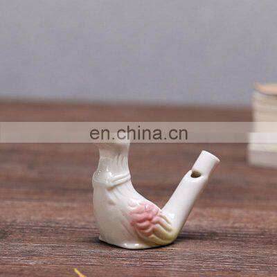 Small Ceramic Music Water Bird Animal Whistle photo-5