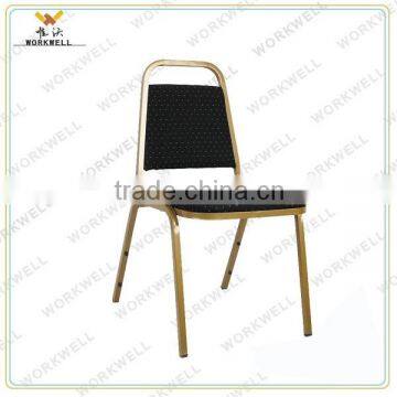 WorkWell high quality fabric banquet chair with Rubber wood legs Kw-D4017