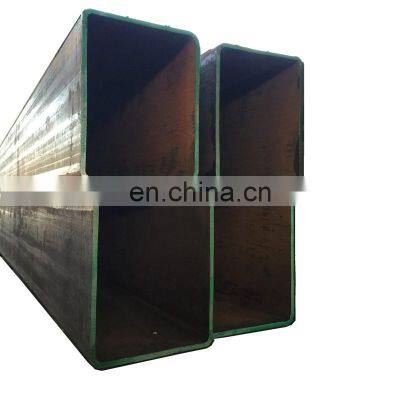 Welded black carbon square /rectangular hollow section steel pipe and tubes in China