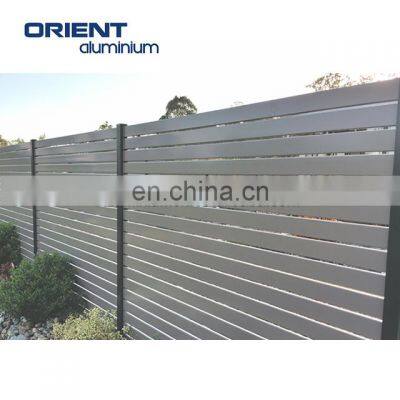 Nice quality easy installation customized decorative fencing panels garden fences WPC fence panels