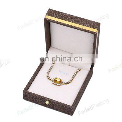 New Arrival Hot Selling Custom Leather Jewelry Box Custom Logo Ring Jewelry Box photo-4