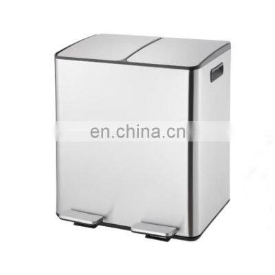 Wholesale Household 40L kitchen recycle bin indoor food waste recycling trash bin waste can