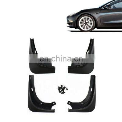 Manufacturers Wholesale Mud Guards Black Plastic Car Fender Fit For Tesla Model 3