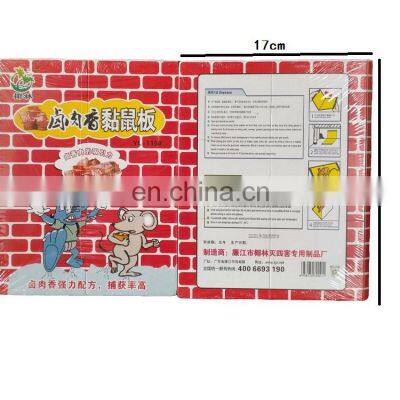 China Big Factory Good Price Good Quality Meat Scent Peanut Scent Sticky Board Mouse Trap