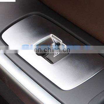 For Volvo XC60 S60 S60l V60 Car-Styling ABS Chrome Car Door Window Lift Switch Button Cover Trim Stickers