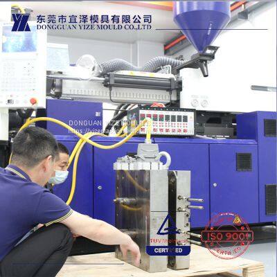high precision plastic injection mold for PC receiving end square hole module 1/2 Suppliers solution