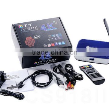 Cheap Google TV BOX,Quad Core RK3288 1.8GHz CS918II android 4.4 xbmc skype wifi 4K android tv box