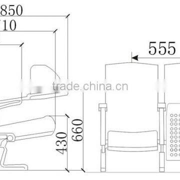Aluminum Auditorium Chair HJ84-L photo-5
