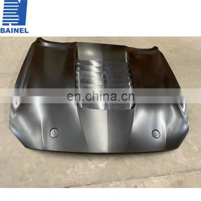 Engine Hood For   FORD MUSTANG 2020 GT500(GRILLS INCLUDED) aluminum hood Auto Spare Body Parts Body Kit bonnet