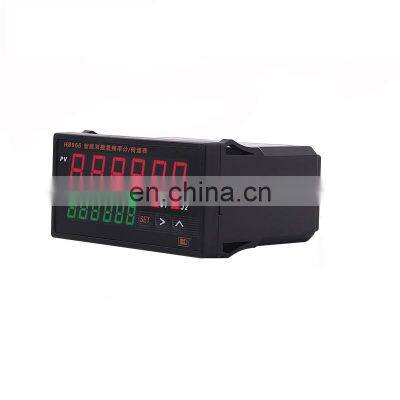 HB966 Double Digital Display Six Digit Frequency Meter Tachometer Speedometer Transmitting Output Communication Output photo-2
