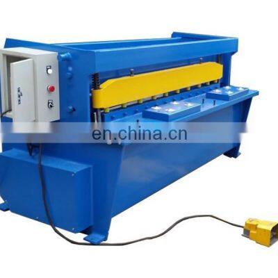 china 2mm 3mm 4mm  2500mm electric  hydraulic shearing machine guillotine shearing for cutting sheet metal