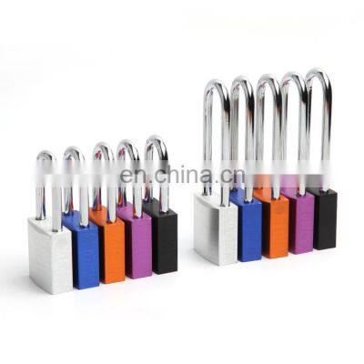 New Model High Quality Multi Color Aluminium Safety Padlock