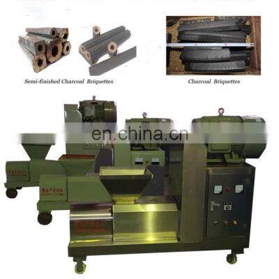 Crops waste and animal dry manure fuel briquettes maker cow dung briquette making machine