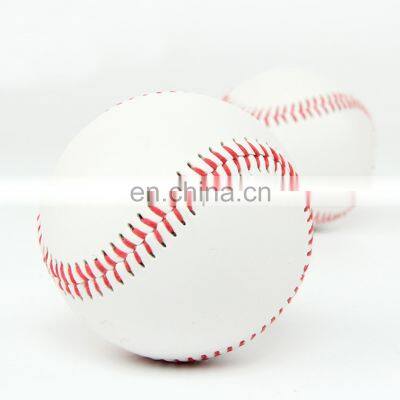 Professional Cowhide Real Leather 70% Wool Filling Cork Core Customized Hard Baseball Ball photo-2