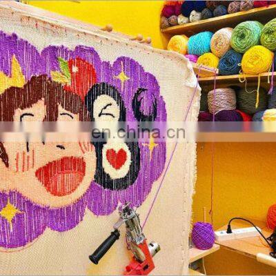 1KG Thick Tufting Gun Yarn Acryl Cone For Tufting DIY photo-5